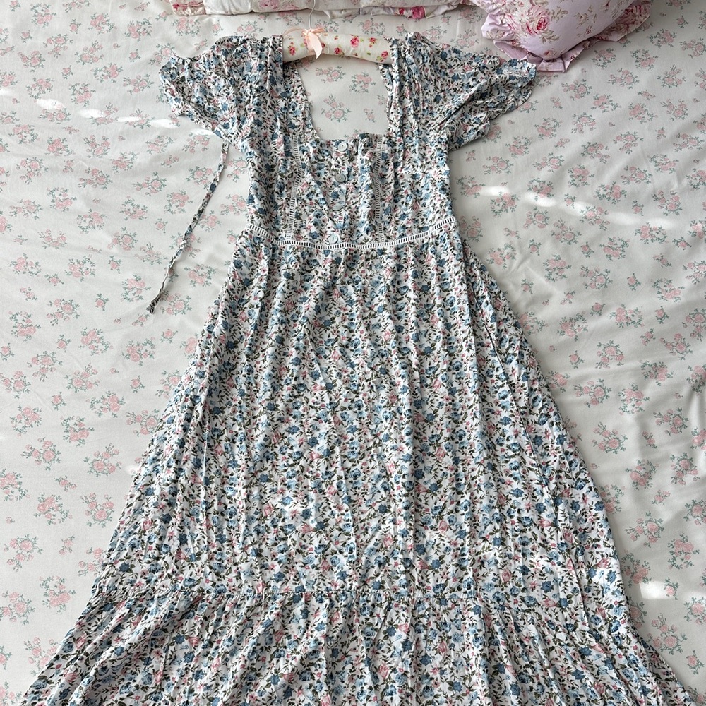 Floral Print Women's Dress